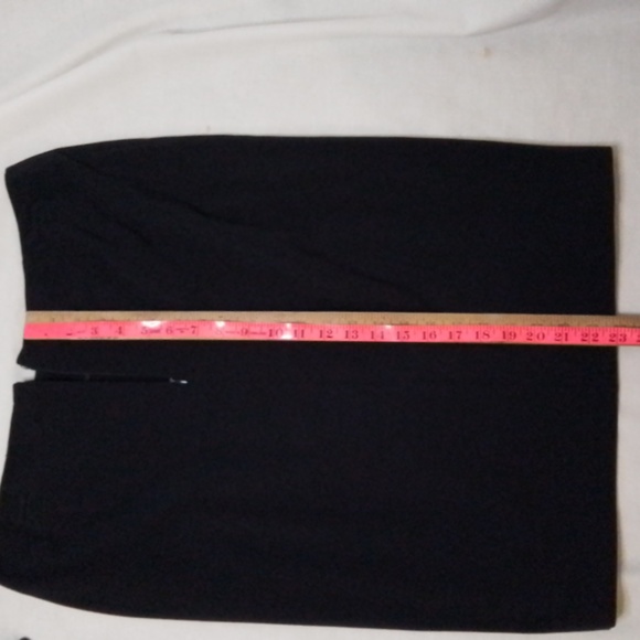 Bandolino Stretch Dark Blue midi skirt - Picture 8 of 12